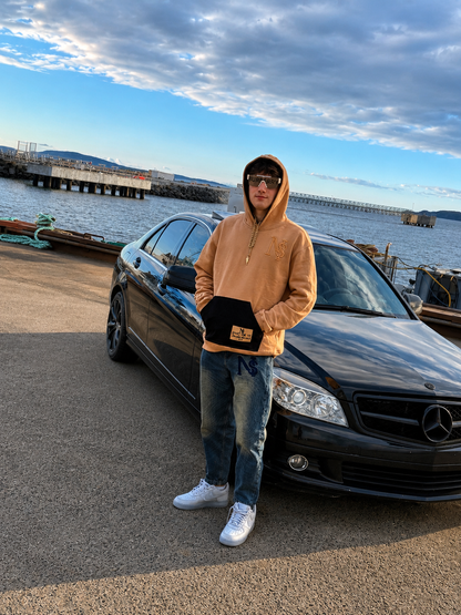 NSI Ghost Line V2 Hoodie — Only 12 Made (Numbered 1/1–1/12) — Sand Obsidian
