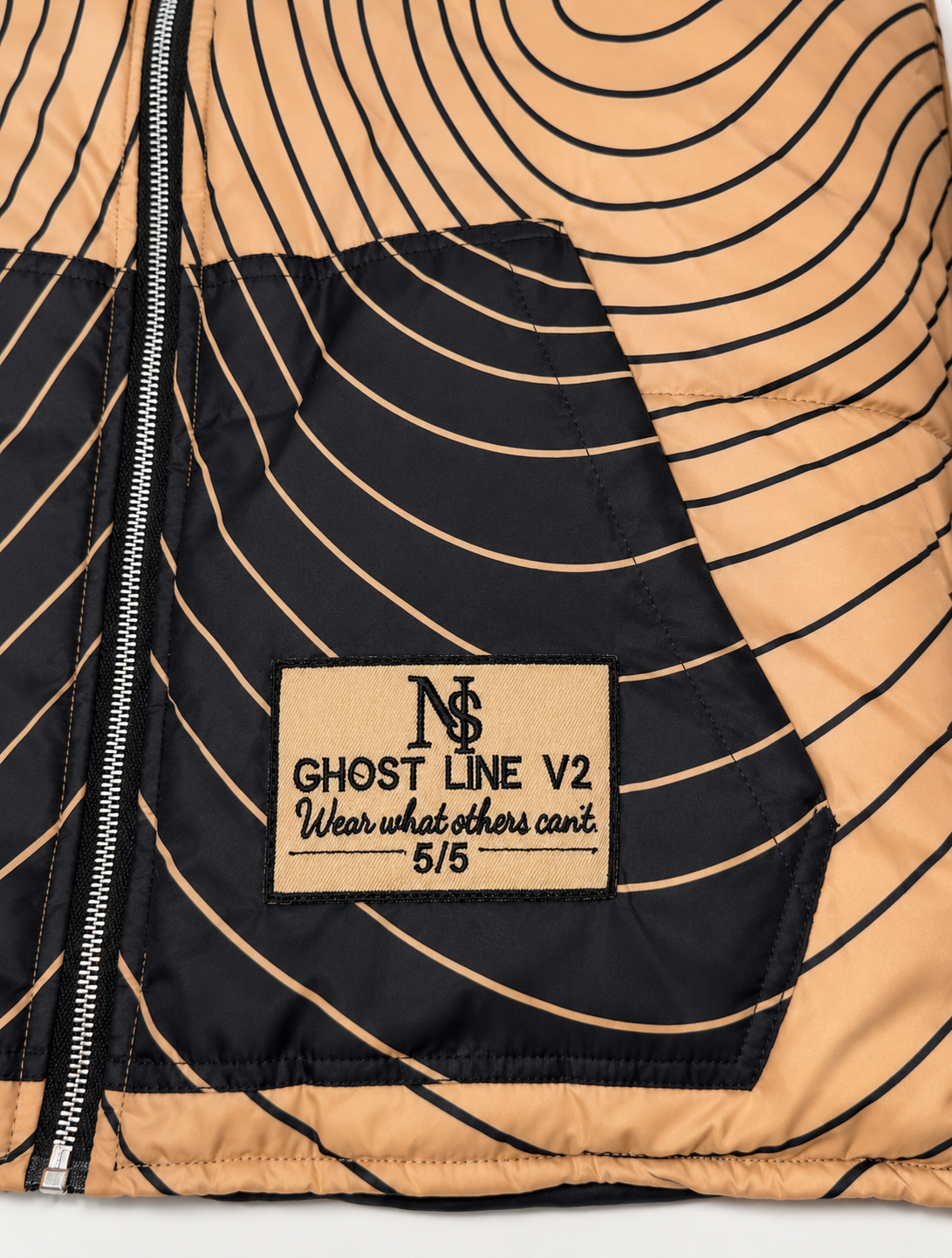 NSI Ghost Line V2 Arctic Puffer — Only 5 Made (Numbered 1–5) — Sand Obsidian