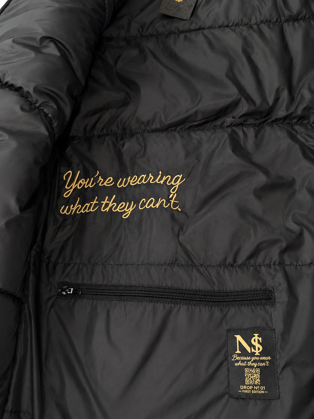 NSI Ghost Line V2 Arctic Puffer — Only 5 Made (Numbered 1–5) — Sand Obsidian