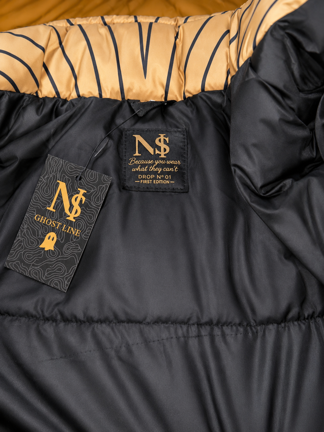 NSI Ghost Line V2 Arctic Puffer — Only 5 Made (Numbered 1–5) — Sand Obsidian
