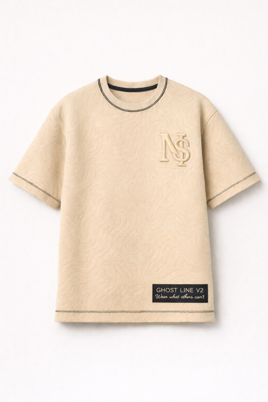NSI Ghost Line V2 — Sand Obsidian Jersey T-Shirt (12 Made)