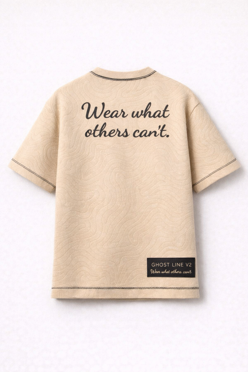 NSI Ghost Line V2 — Sand Obsidian Jersey T-Shirt (12 Made)