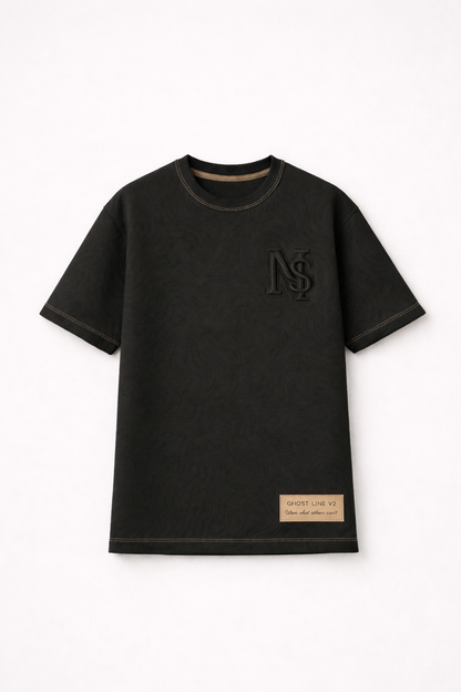 NSI Ghost Line V2 — Obsidian Sand Jersey T-Shirt (13 Made)