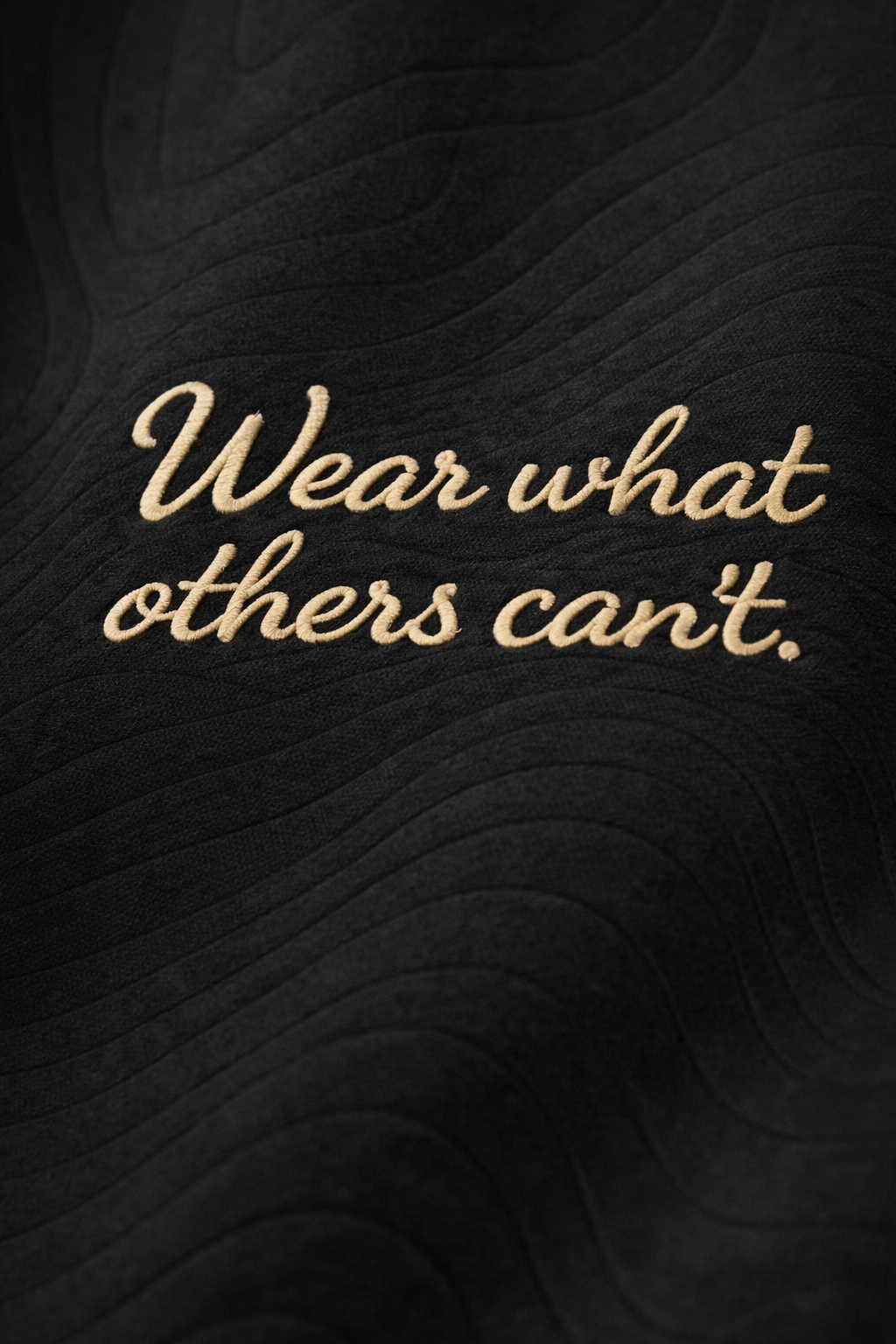 NSI Ghost Line V2 — Obsidian Sand Jersey T-Shirt (13 Made)