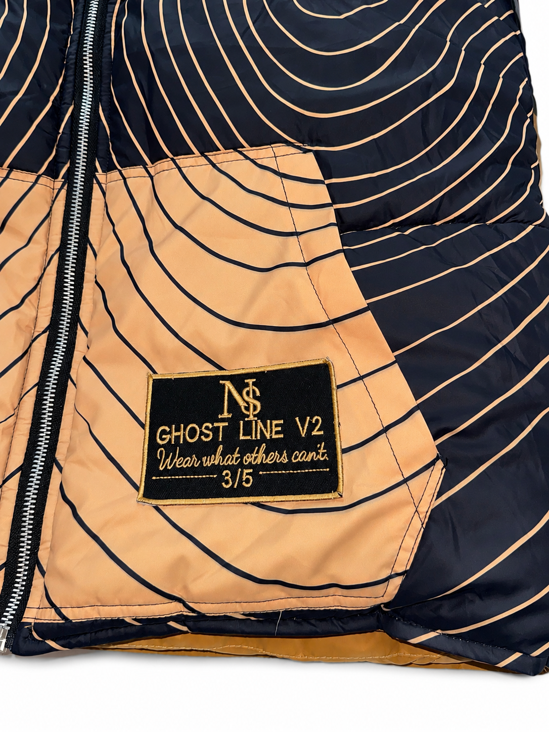 NSI Ghost Line V2 Arctic Puffer — Only 5 Made (Numbered 1–5) — Obsidian Sand