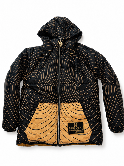 NSI Ghost Line V2 Arctic Puffer — Only 5 Made (Numbered 1–5) — Obsidian Sand